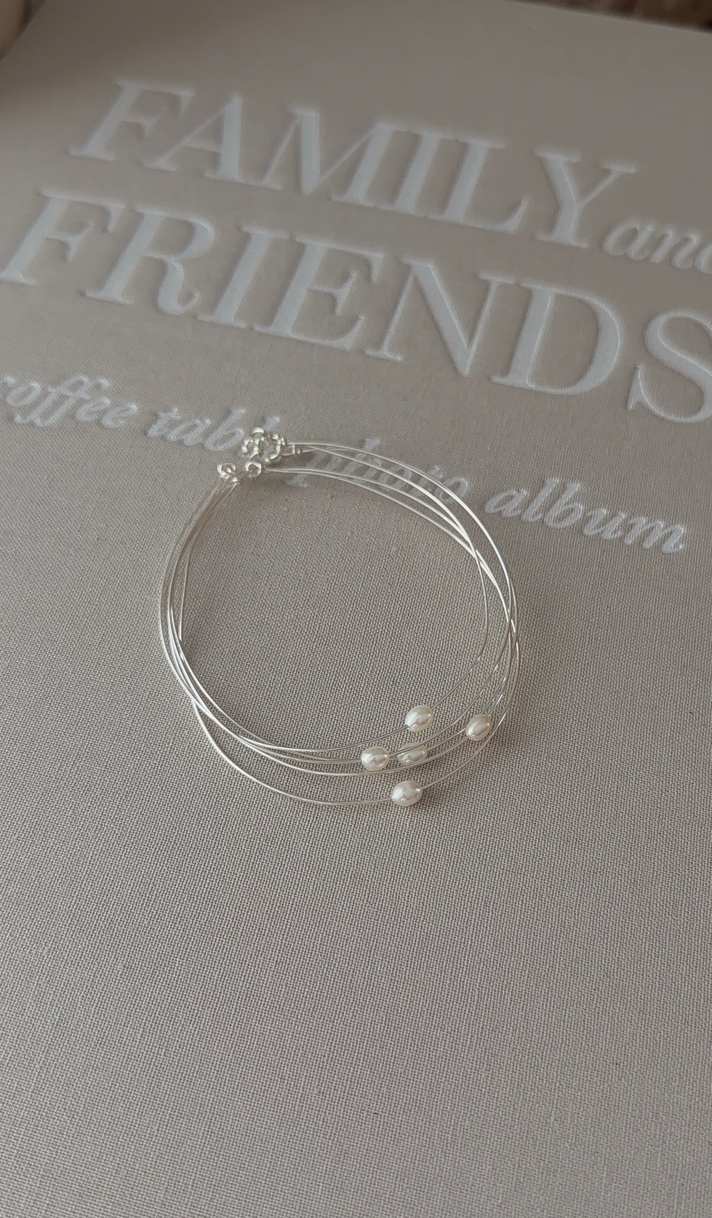 Semainier Pearl - Argent 925