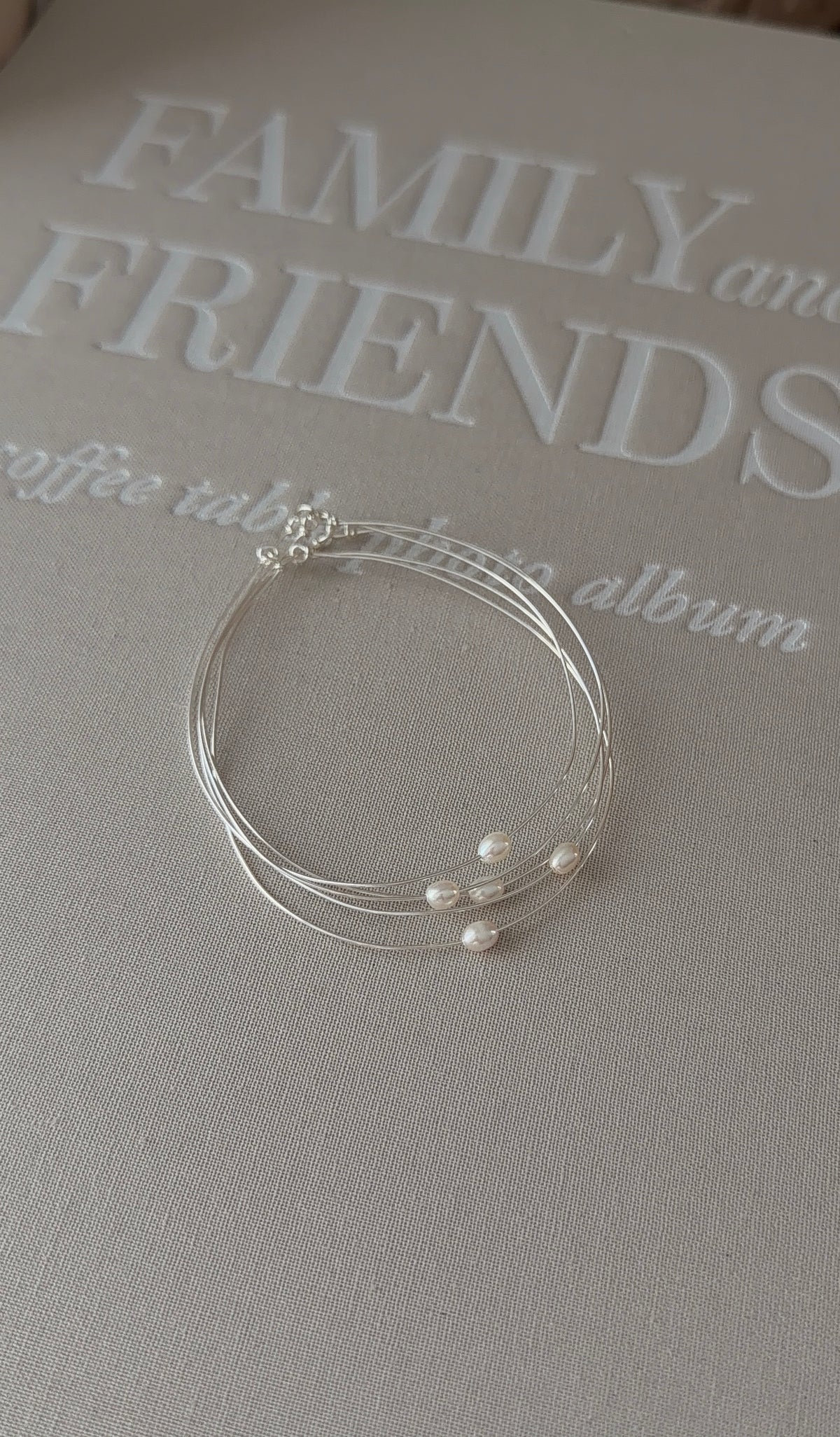 Semainier Pearl - Argent 925