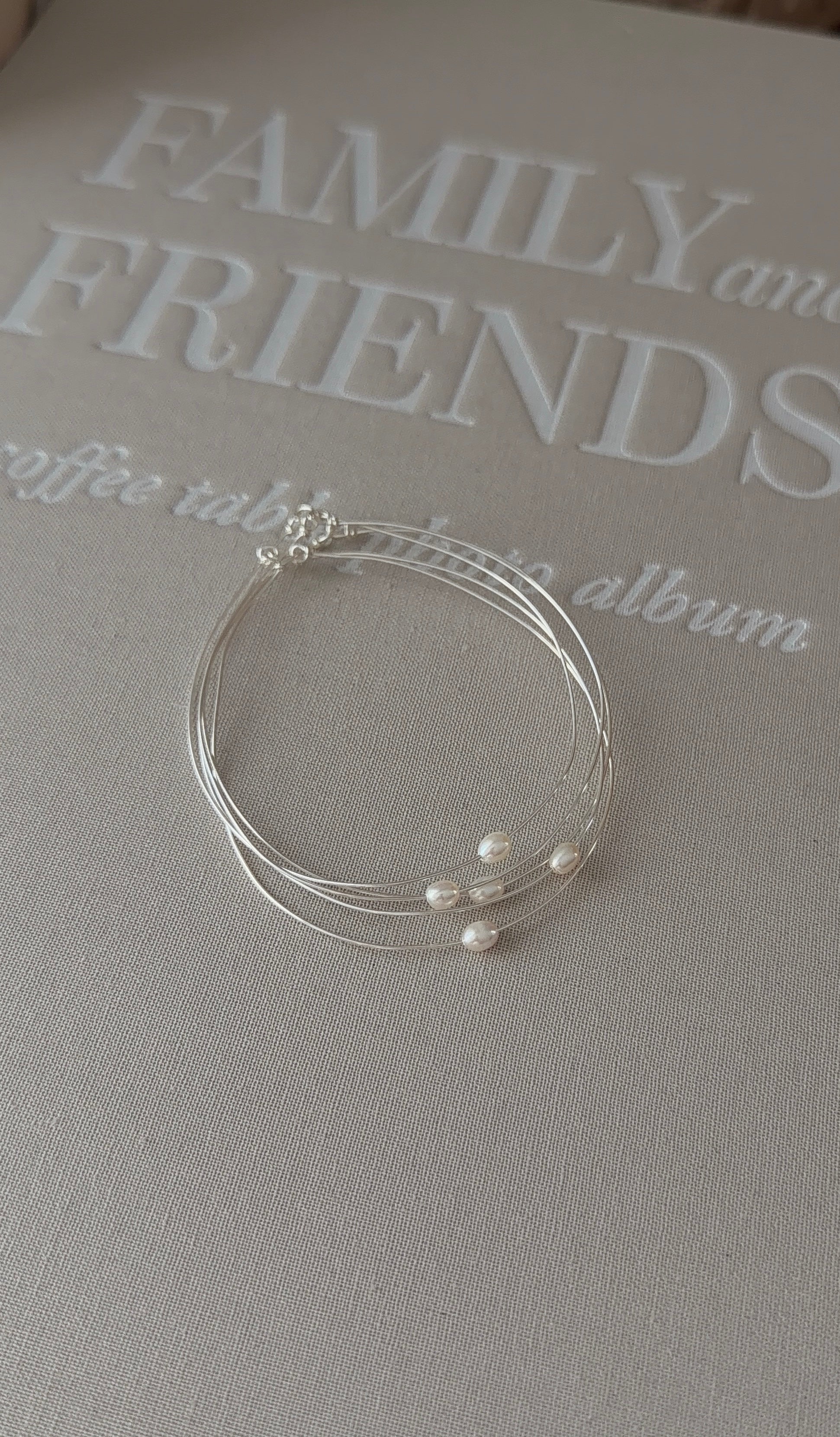 Semainier Pearl - Argent 925
