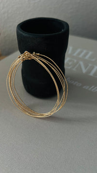 Semainier diamantés Solea - Gold filled