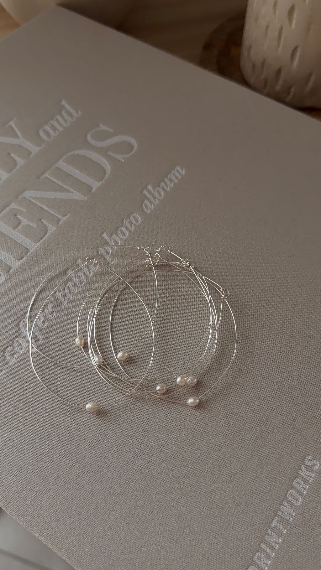 Semainier Pearl - Argent 925
