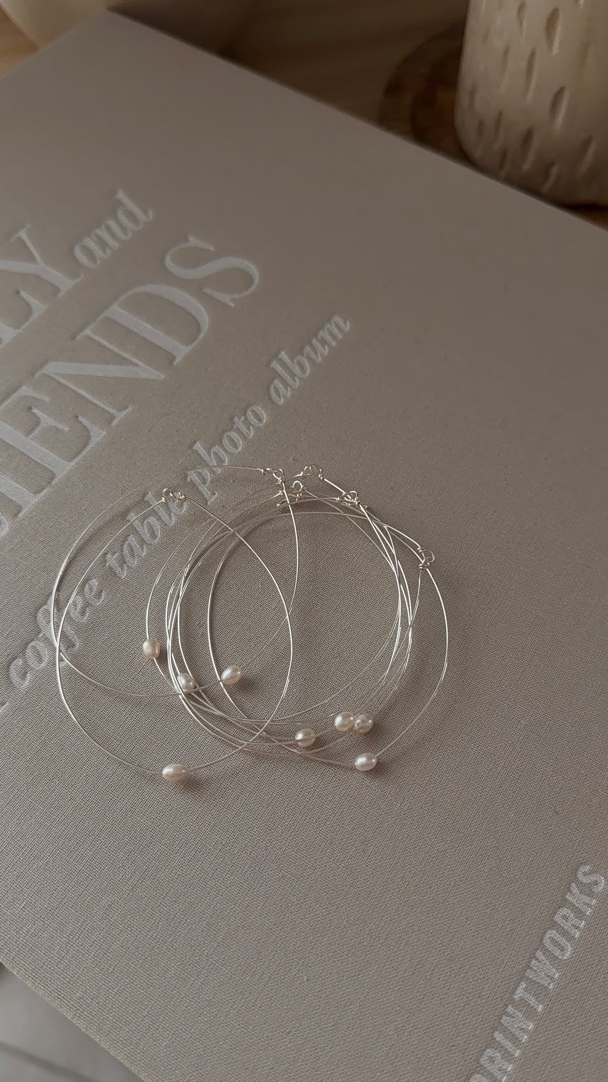 Semainier Pearl - Argent 925