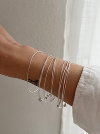 Semainier diamantée Solea - argent 925