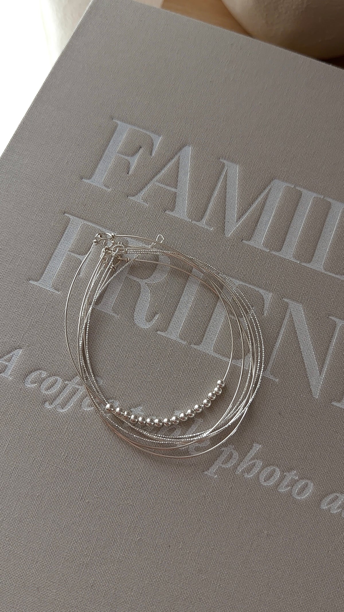 Semainier diamantée Solea - argent 925